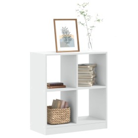 Engineered wood white shelf 68.5x32x75 cm by , Bookcases and shelves - Ref: Foro24-852807, Price: 56,51 €, Discount: %