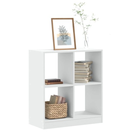 Engineered wood white shelf 68.5x32x75 cm by , Bookcases and shelves - Ref: Foro24-852807, Price: 56,41 €, Discount: %