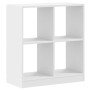 Engineered wood white shelf 68.5x32x75 cm by , Bookcases and shelves - Ref: Foro24-852807, Price: 56,41 €, Discount: %