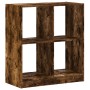 Engineered wood smoked oak bookshelf 68.5x32x75 cm by , Bookcases and shelves - Ref: Foro24-852811, Price: 54,99 €, Discount: %