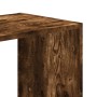 Engineered wood smoked oak bookshelf 68.5x32x75 cm by , Bookcases and shelves - Ref: Foro24-852811, Price: 54,99 €, Discount: %