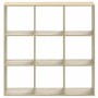 Engineered wood bookshelf in Sonoma oak, 102x32x102 cm. by , Bookcases and shelves - Ref: Foro24-852818, Price: 84,34 €, Disc...