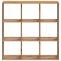 Craftsman oak engineered wood bookshelf 102x32x102 cm by , Bookcases and shelves - Ref: Foro24-852824, Price: 110,78 €, Disco...