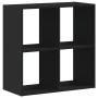 Estantería madera de ingeniería negro 68,5x32x68,5 cm de , Librerías y estanterías - Ref: Foro24-852826, Precio: 50,98 €, Des...