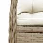 Garten-Essgruppe 5-teilig mit Kissen aus synthetischem Rattan in Beige. von , Gartensets - Ref: Foro24-3262776, Preis: 592,28...