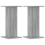 Speaker stands 2 units gray Sonoma wood 30x30x60 cm by , Speaker stands - Ref: Foro24-852659, Price: 54,04 €, Discount: %