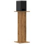 Soportes altavoces 2 uds madera roble artesano 30x30x80 cm de , Soportes para altavoces - Ref: Foro24-852671, Precio: 74,78 €...