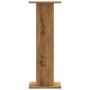 Soportes altavoces 2 uds madera roble artesano 30x30x80 cm de , Soportes para altavoces - Ref: Foro24-852671, Precio: 74,78 €...