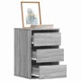 Corner chest of drawers in gray Sonoma engineered wood 40x41x58 cm by , Drawers - Ref: Foro24-852839, Price: 78,49 €, Discoun...