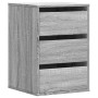 Corner chest of drawers in gray Sonoma engineered wood 40x41x58 cm by , Drawers - Ref: Foro24-852839, Price: 78,49 €, Discoun...