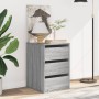 Corner chest of drawers in gray Sonoma engineered wood 40x41x58 cm by , Drawers - Ref: Foro24-852839, Price: 78,49 €, Discoun...