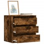 Corner chest of drawers in smoked oak engineered wood, 60x41x58 cm. by , Drawers - Ref: Foro24-852847, Price: 90,83 €, Discou...