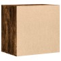 Corner chest of drawers in smoked oak engineered wood, 60x41x58 cm. by , Drawers - Ref: Foro24-852847, Price: 90,83 €, Discou...