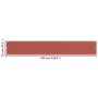 Terracotta HDPE balcony awning 75x500 cm by vidaXL, Umbrellas - Ref: Foro24-310946, Price: 21,31 €, Discount: %