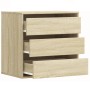 Cajonera de esquina madera ingeniería roble Sonoma 60x41x58 cm de , Cajoneras - Ref: Foro24-852845, Precio: 90,83 €, Descuent...