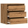 Cajonera de esquina madera ingeniería roble artisan 60x41x58 cm de , Cajoneras - Ref: Foro24-852851, Precio: 97,42 €, Descuen...