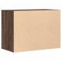 Cajonera de esquina madera ingeniería marrón roble 80x41x58 cm de , Cajoneras - Ref: Foro24-852858, Precio: 108,77 €, Descuen...