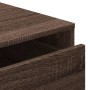 Cajonera de esquina madera ingeniería marrón roble 80x41x58 cm de , Cajoneras - Ref: Foro24-852858, Precio: 108,77 €, Descuen...