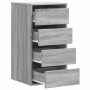 Cajonera de esquina madera ingeniería gris Sonoma 40x41x76 cm de , Cajoneras - Ref: Foro24-852866, Precio: 92,79 €, Descuento: %