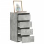 Cajonera de esquina madera ingeniería gris hormigón 40x41x76 cm de , Cajoneras - Ref: Foro24-852864, Precio: 90,02 €, Descuen...