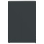 Shed for 6 anthracite steel trash cans 414x79x117 cm by , Waste container supports - Ref: Foro24-3279986, Price: 1,00 €, Disc...