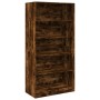 Plywood wardrobe in smoked oak color, 100x50x200 cm by , Wardrobes - Ref: Foro24-3307733, Price: 202,59 €, Discount: %