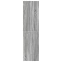 Armario de madera de ingeniería gris Sonoma 80x50x200 cm de , Armarios roperos - Ref: Foro24-3307725, Precio: 179,69 €, Descu...