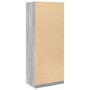 Armario de madera de ingeniería gris Sonoma 80x50x200 cm de , Armarios roperos - Ref: Foro24-3307725, Precio: 179,69 €, Descu...