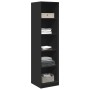 Black plywood wardrobe 50x50x200 cm by , Wardrobes - Ref: Foro24-3307712, Price: 147,95 €, Discount: %