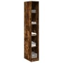 Engineered wood wardrobe in smoked oak color, 30x50x200 cm by , Wardrobes - Ref: Foro24-3307706, Price: 127,17 €, Discount: %