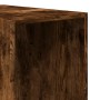 Engineered wood wardrobe in smoked oak color, 30x50x200 cm by , Wardrobes - Ref: Foro24-3307706, Price: 127,17 €, Discount: %