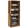 Ingenieurholzschrank in gealtertem Holz 80x50x200 cm von , Kleiderschränke - Ref: Foro24-3307727, Preis: 175,76 €, Rabatt: %