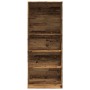 Engineered wood aged wood wardrobe 80x50x200 cm by , Wardrobes - Ref: Foro24-3307727, Price: 175,76 €, Discount: %