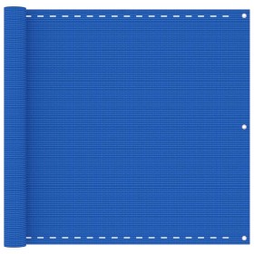 Blaue HDPE-Balkonmarkise 90x400 cm von vidaXL, Sonnenschirme - Ref: Foro24-310985, Preis: 20,11 €, Rabatt: %