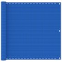 Blue HDPE balcony awning 90x400 cm by vidaXL, Umbrellas - Ref: Foro24-310985, Price: 20,11 €, Discount: %