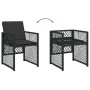 Garden furniture set 17 pieces with black synthetic rattan cushions by , Garden sets - Ref: Foro24-3210823, Price: 971,42 €, ...