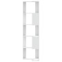 Corner shelf 5 levels white wood 50x50x179 cm by , Bookcases and shelves - Ref: Foro24-852582, Price: 83,99 €, Discount: %