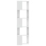 Corner shelf 5 levels white wood 50x50x179 cm by , Bookcases and shelves - Ref: Foro24-852582, Price: 83,99 €, Discount: %