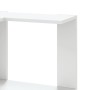 Corner shelf 5 levels white wood 50x50x179 cm by , Bookcases and shelves - Ref: Foro24-852582, Price: 83,99 €, Discount: %