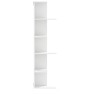 White wooden corner wall shelf 36.5x36.5x140 cm by , Shelves and shelves - Ref: Foro24-852627, Price: 56,36 €, Discount: %