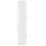 White wooden corner wall shelf 36.5x36.5x140 cm by , Shelves and shelves - Ref: Foro24-852627, Price: 56,36 €, Discount: %