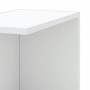 White wooden corner wall shelf 36.5x36.5x140 cm by , Shelves and shelves - Ref: Foro24-852627, Price: 56,36 €, Discount: %