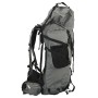 Mochila de senderismo tela oxford gris 100 l de , Mochilas - Ref: Foro24-4009975, Precio: 78,86 €, Descuento: %