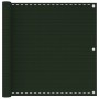 Toldo para balcón HDPE verde oscuro 90x300 cm de vidaXL, Sombrillas - Ref: Foro24-310972, Precio: 15,21 €, Descuento: %