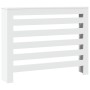 Engineered wood radiator cover in white, 104x20x82 cm. by , Accessories for heating radiators - Ref: Foro24-852690, Price: 69...