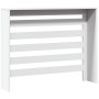 Engineered wood radiator cover in white, 104x20x82 cm. by , Accessories for heating radiators - Ref: Foro24-852690, Price: 69...