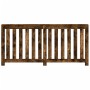 Radiator cover in smoked oak wood color, 175x20x82 cm. by , Accessories for heating radiators - Ref: Foro24-852757, Price: 75...