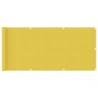 Toldo para balcón HDPE amarillo 75x500 cm de vidaXL, Sombrillas - Ref: Foro24-310994, Precio: 11,14 €, Descuento: %