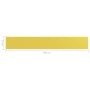 Toldo para balcón HDPE amarillo 75x500 cm de vidaXL, Sombrillas - Ref: Foro24-310994, Precio: 11,14 €, Descuento: %