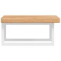 Wall-mounted steel and solid oak wood sink shelf by , bathroom vanities - Ref: Foro24-3302408, Price: 83,42 €, Discount: %